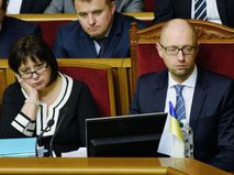 Наталья Яресько (слева) и Арсений Яценюк