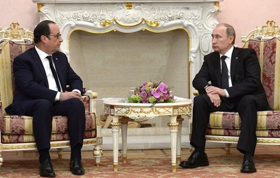Олланд решил встретиться в ближайшие дни с Путиным в Москве