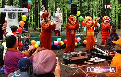 В Переделкине вновь зажегся костер Корнея Чуковского