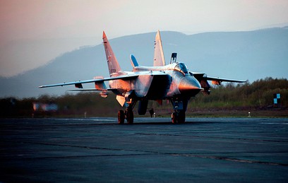 В Перми аварийно сел истребитель МиГ-31