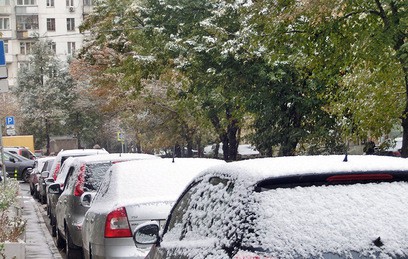 Снегопад в Москве продлится все выходные