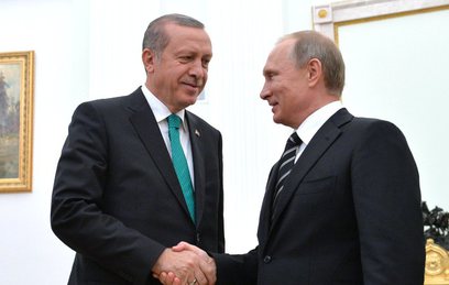 Кремль подтвердил разговор Путина и Эрдогана по Сирии