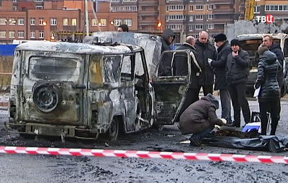 Сыщики обнаружили машину стрелявших в полицейских в Петербурге