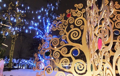 Москва готовится к "Путешествию в Рождество"