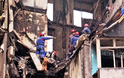 Под завалами дома в Волгограде нашли тело пятого погибшего