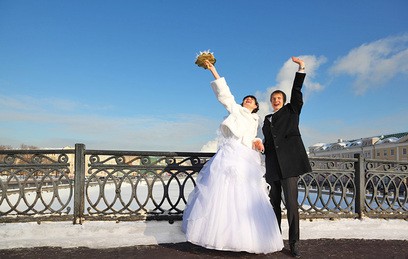 В Москве 31 декабря поженятся около 300 пар