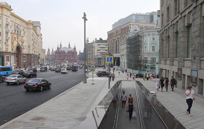 В Сети появилось видео с квадрокоптера обновленной Тверской улицы