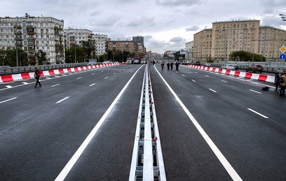 В Москве открыто движение по Волоколамскому путепроводу