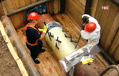 В Москве завершили реконструкцию газопровода под Ленинским проспектом