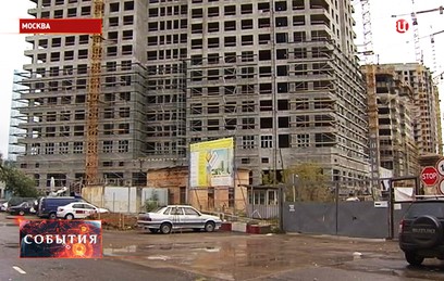 Появилось видео с места падения лифта на северо-западе Москвы