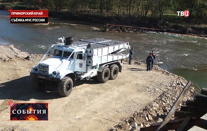 Механизированный мост построят к 4 октября в Кавалеровском районе
