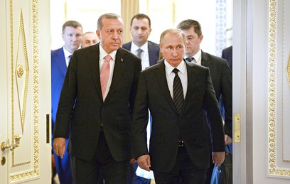 Владимир Путин и Реджеп Эрдоган