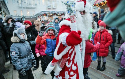 Московские рестораны угощают посетителей фестиваля "Путешествие в Рождество"