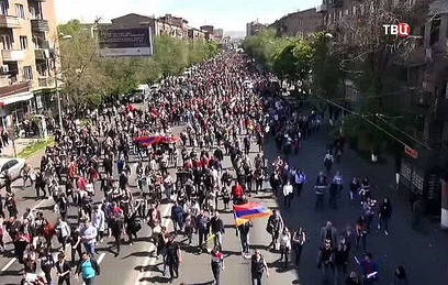 Митинг в Армении