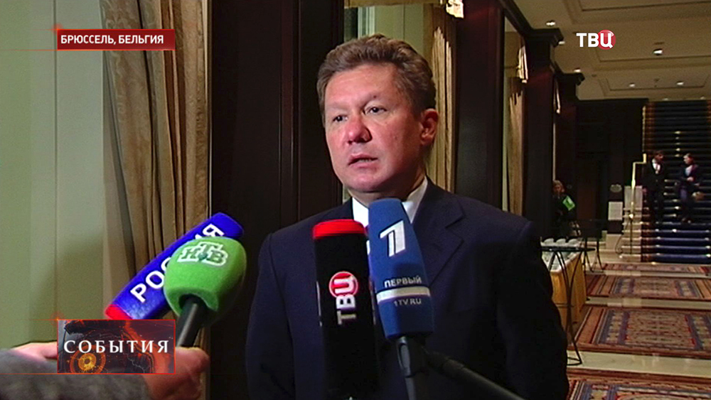 Глава "Газпрома" Алексей Миллер