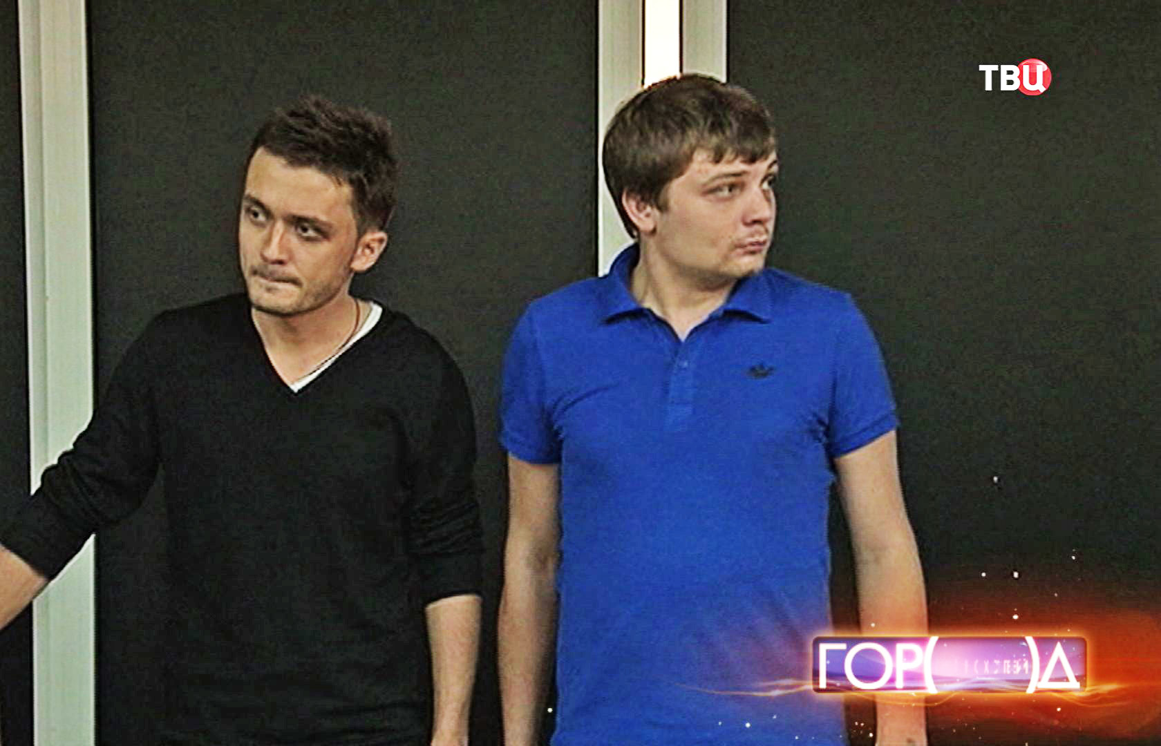Журналисты телеканала "Звезда" Евгений Давыдов и Никита Конашенков