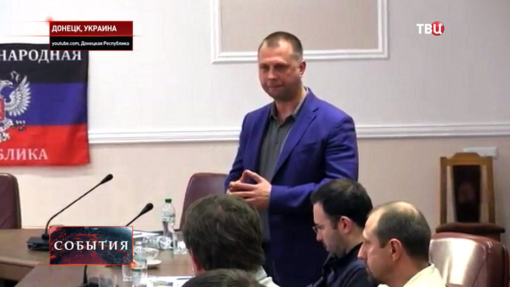 Премьер-министр Донецкой народной республики Александр Бородай