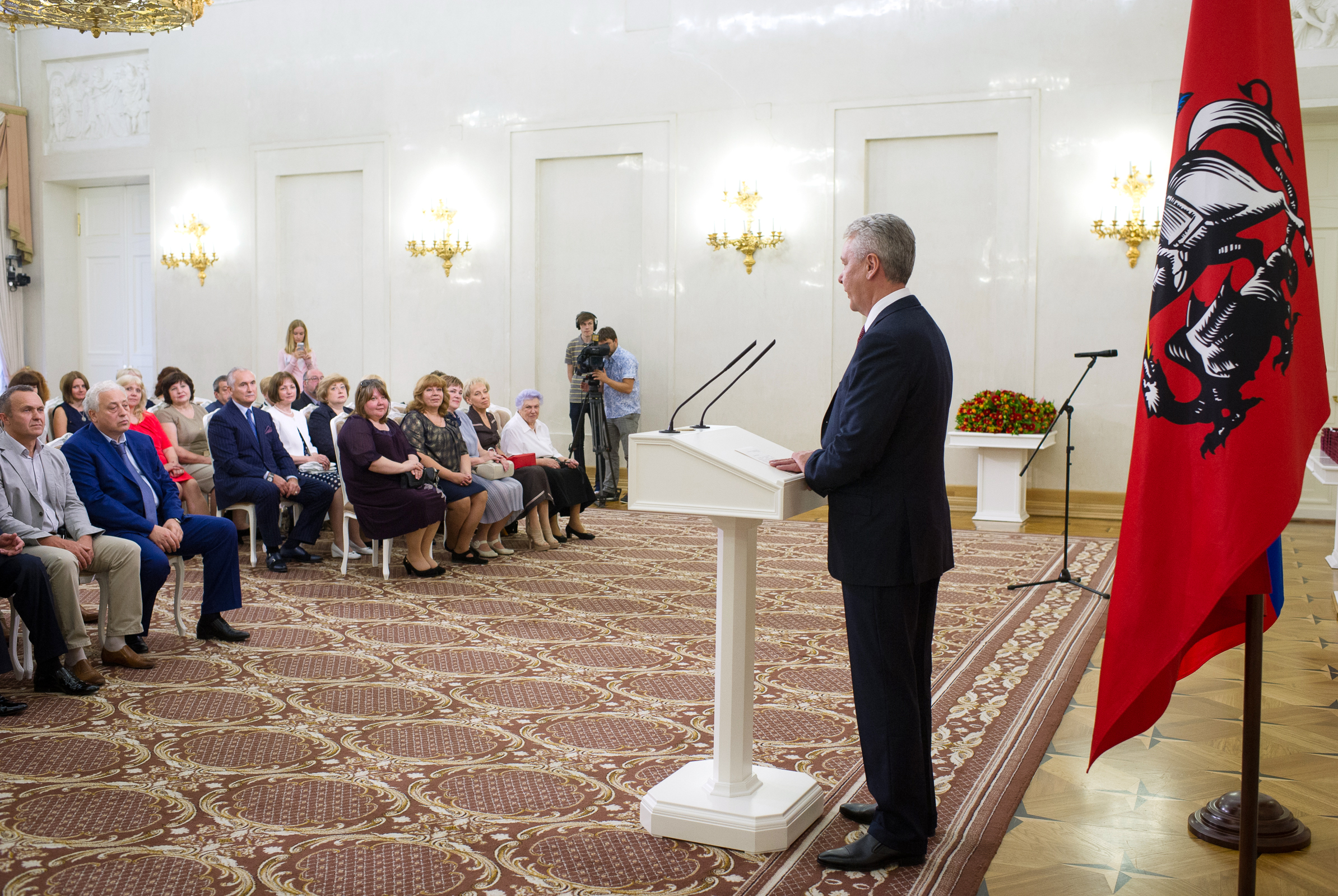 Собянин вручил государственные награды выдающимся москвичам