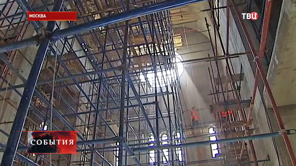 Строительство храма в честь Иверской иконы Божией Матери
