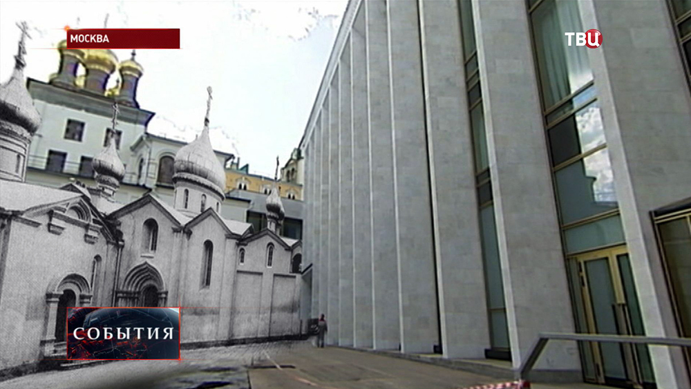 Снесенные постройки Московского Кремля