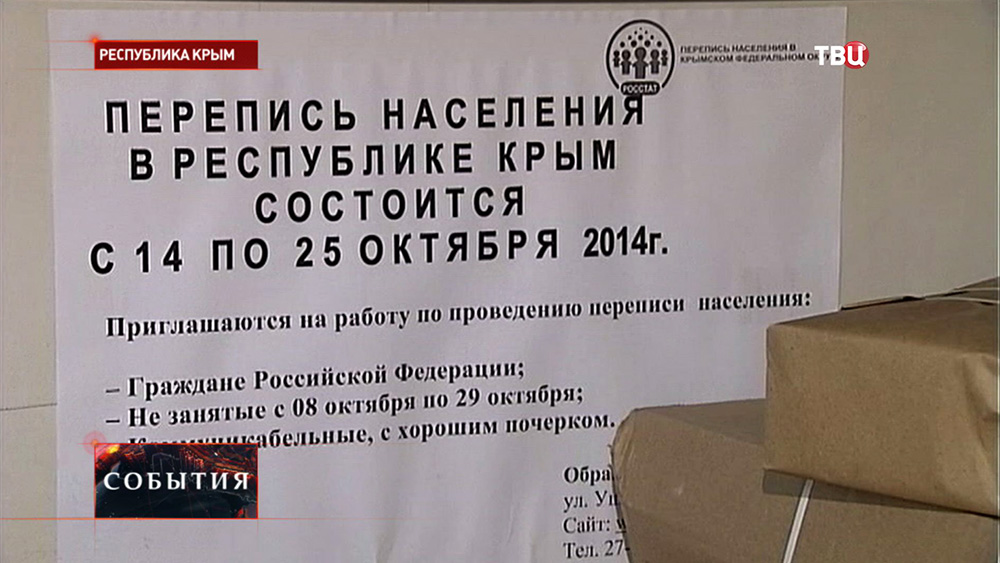 Перепись населения в республике Крым