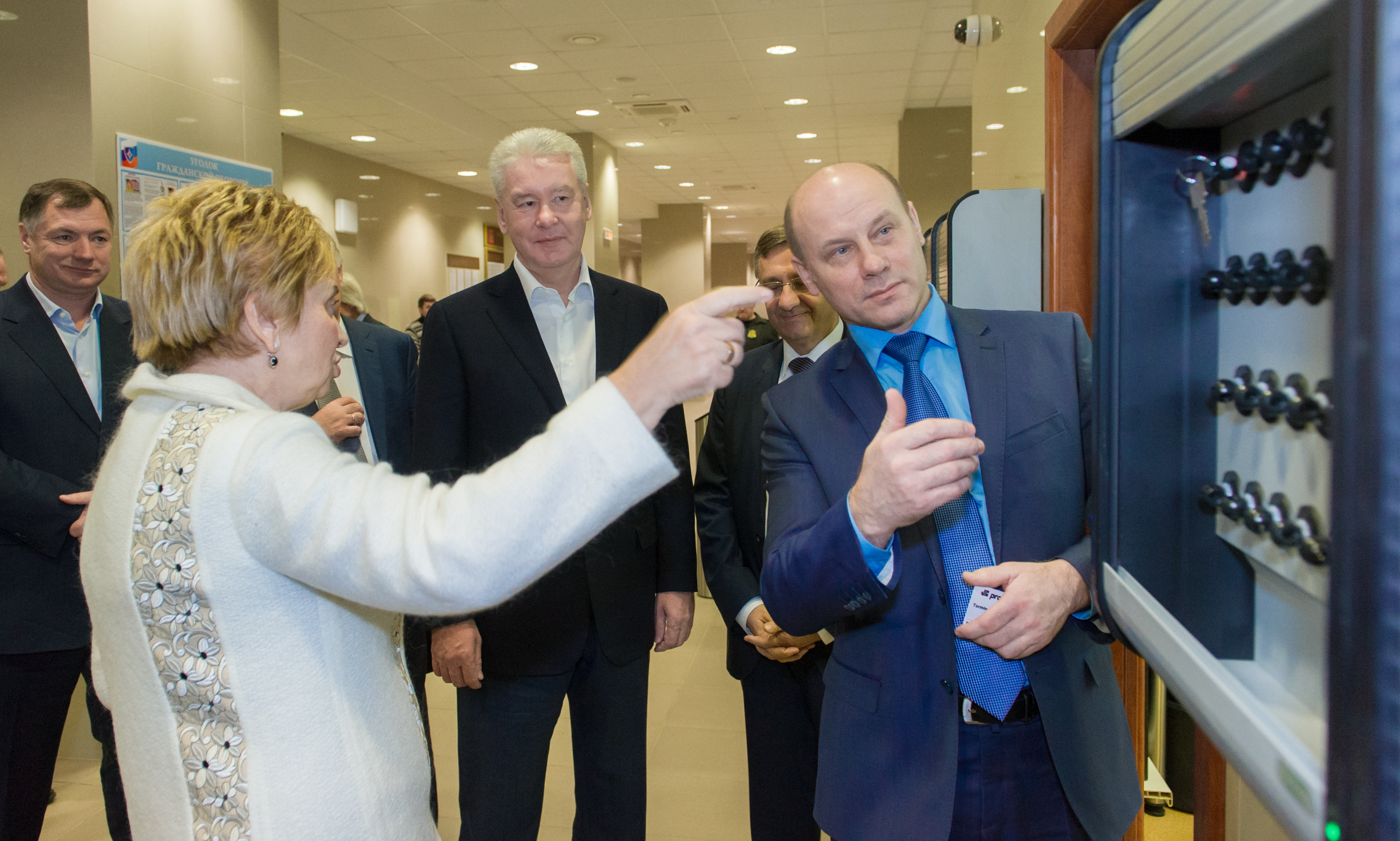 Осмотр нового здания Бабушкинского районного суда