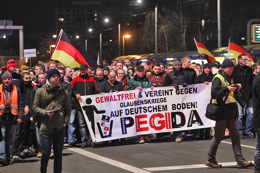Митинг против исламизации Европы в Германии Митинг против исламизации Европы в Германии