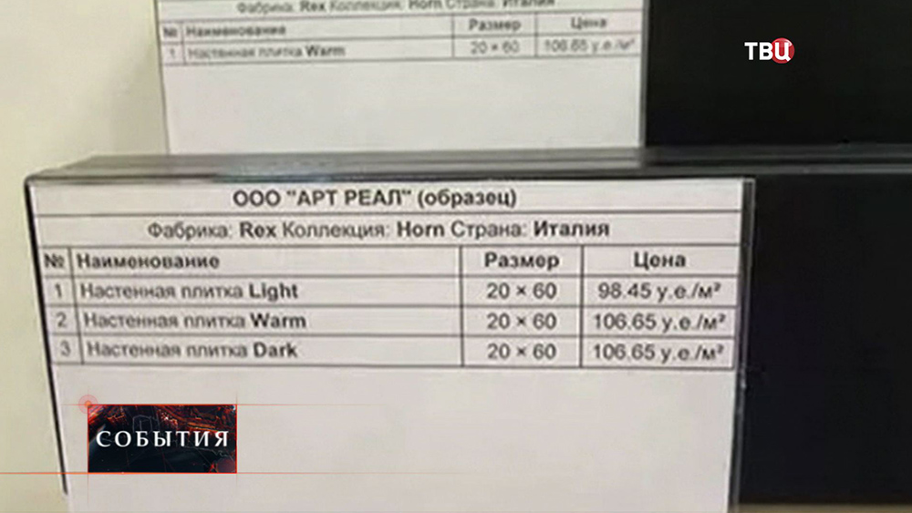 Ценники в условных единицах