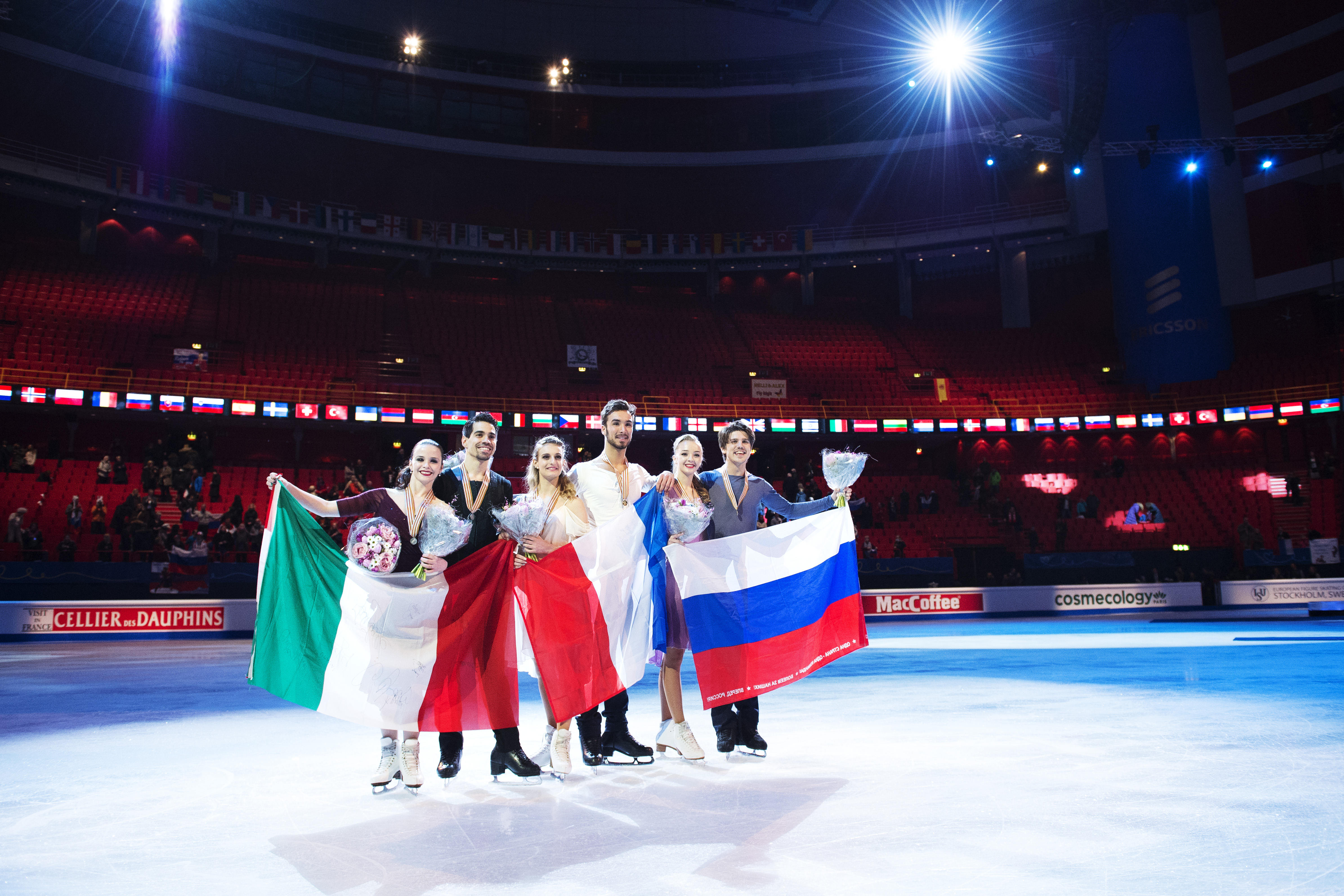 Чемпионат Европы по фигурному катанию. Танцы на льду