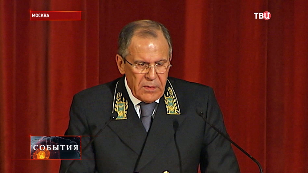 Глава МИД Сергей Лавров