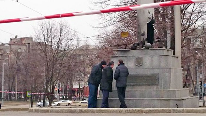 Последствия взрыва в Харькове