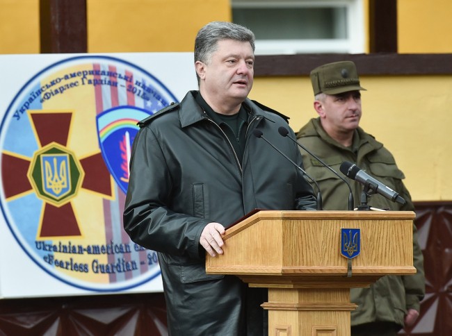 Президент Украины Пётр Порошенко