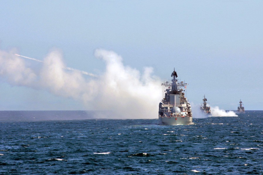 Военно-морские учения Российского флота Военно-морские учения Российского флота