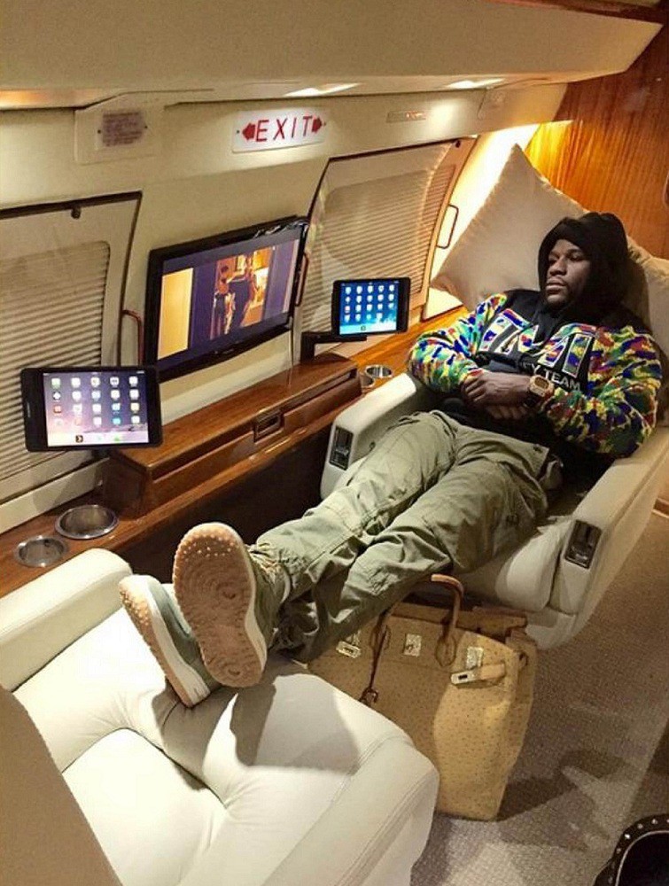 Floyd Mayweather Private Jet