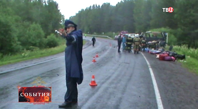 ДТП в Красноярском крае