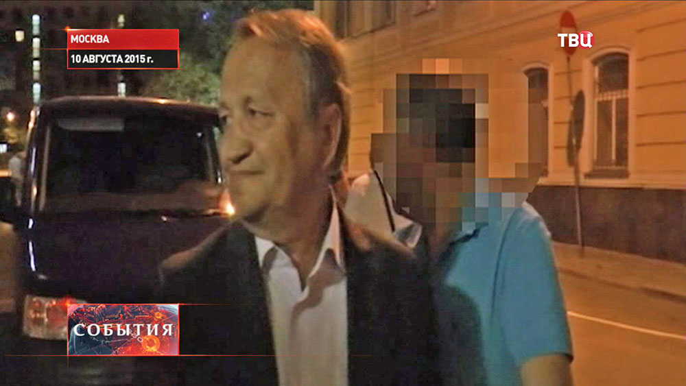 Задержание вице-губернатора Новгородской области Виктора Нечаева