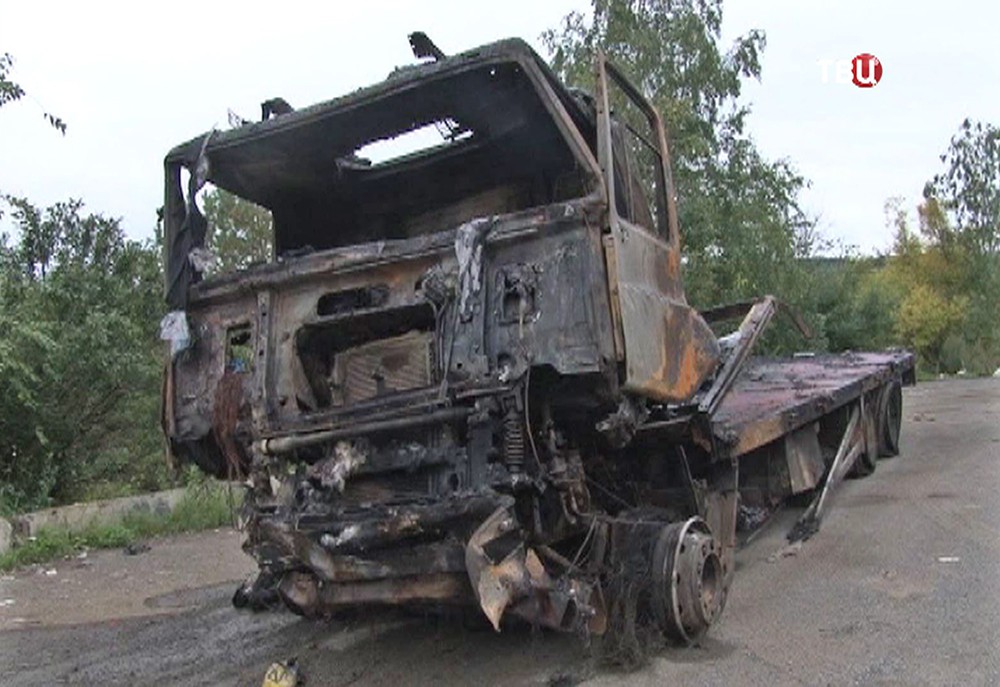 Последствия крупного ДТП в Челябинской области Последствия крупного ДТП в Челябинской области