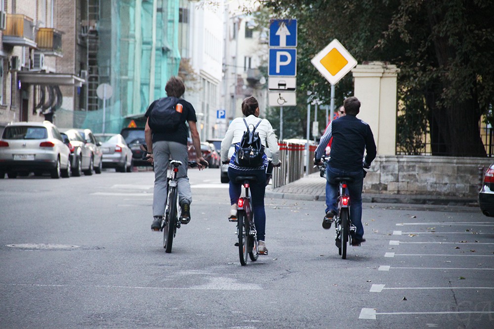 Акция «На работу на велосипеде» стартовала в российской столице