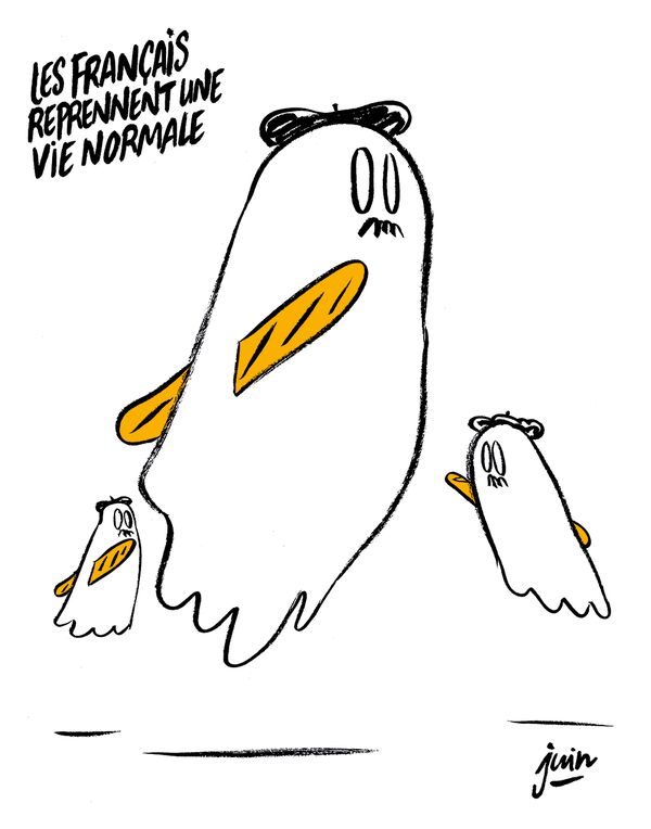 Карикатура Charlie Hebdo о теракте в Париже