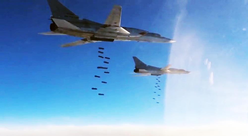 Бомбардировщик-ракетоносец Ту-22 М3 ВКС России Бомбардировщик-ракетоносец Ту-22 М3 ВКС России