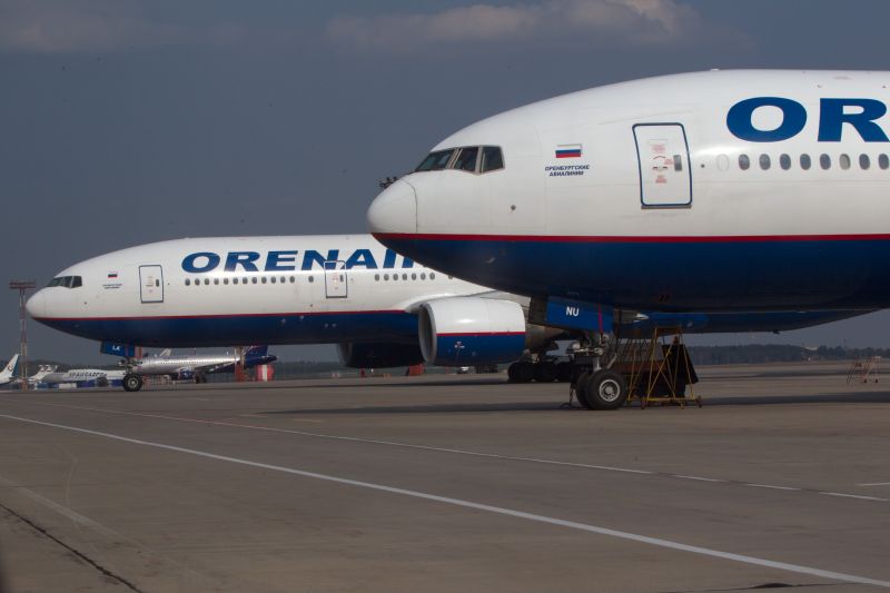Boeing 777 авиакомпании "Оренбургские авиалинии" (Orenair)