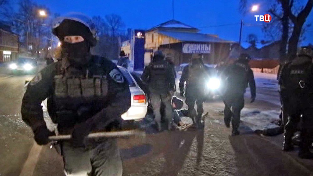 Спецоперация полиции