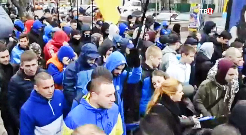 Марш нацоналистов на Украине