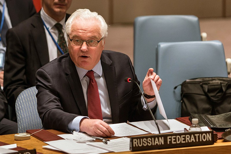 Постоянный представитель России в ООН Виталий Чуркин