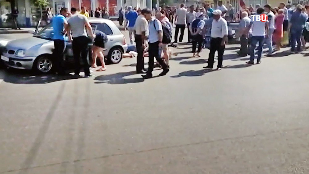 1Последствия ДТП на пешеходном переходе 1Последствия ДТП на пешеходном переходе