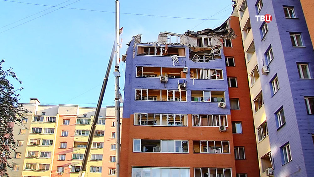 Последствия взрыва в многоэтажном здании в Рязани Последствия взрыва в многоэтажном здании в Рязани
