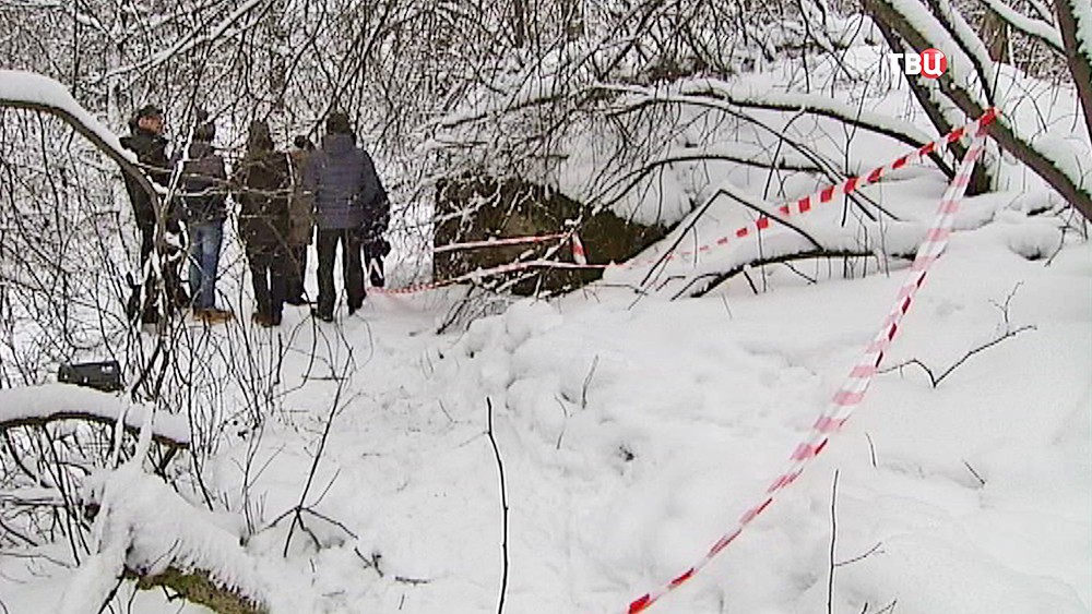 Оцепление вокруг старого бункера