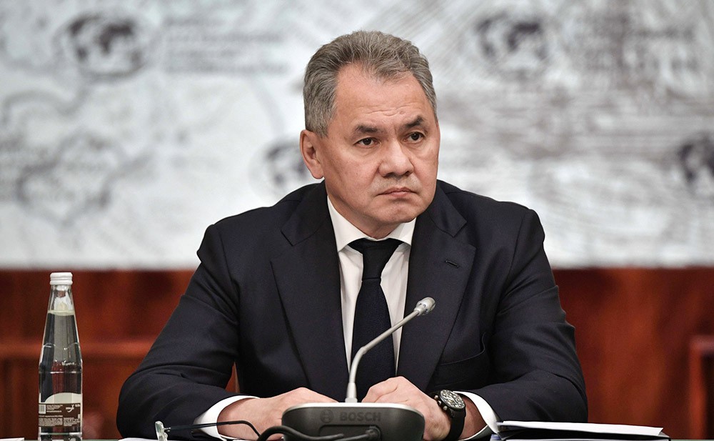 Министр обороны РФ Сергей Шойгу Министр обороны РФ Сергей Шойгу