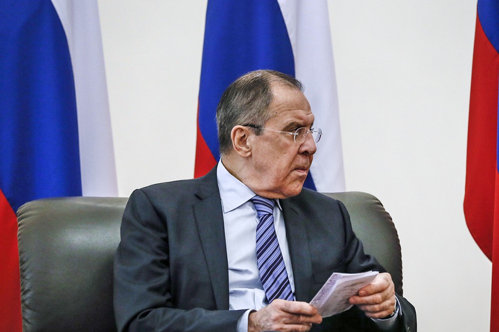 Глава МИД России Сергей Лавров Глава МИД России Сергей Лавров