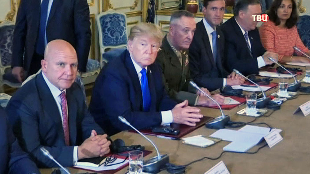 Визит Донольда Трампа во Францию